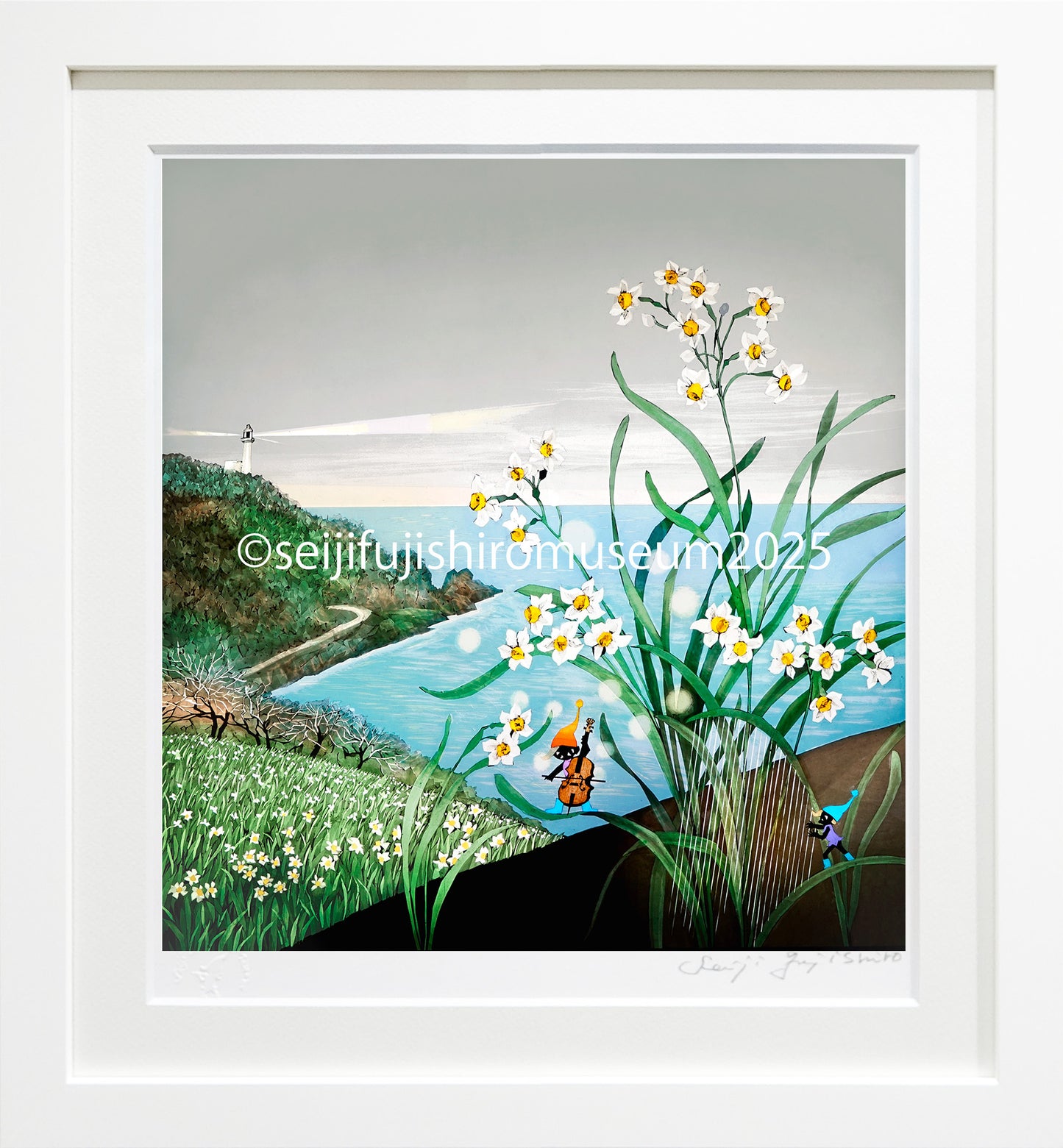 「朔風水仙」FSM-142 ジクレー版画