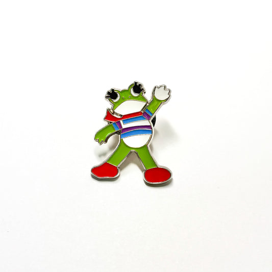 ピンズ「元気になるケロヨン」