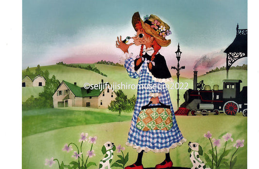 「赤毛のアン」ポストカード