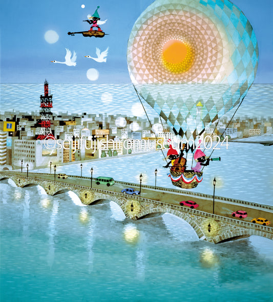 「夢を運ぶ橋」FSM-176 ジクレー版画