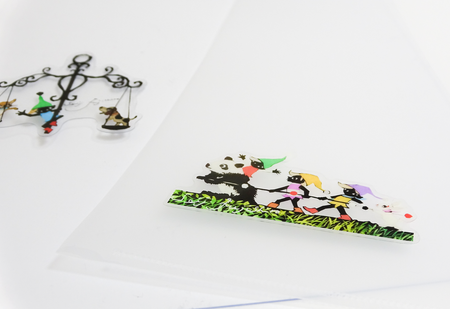 ステッカー「綱引き」