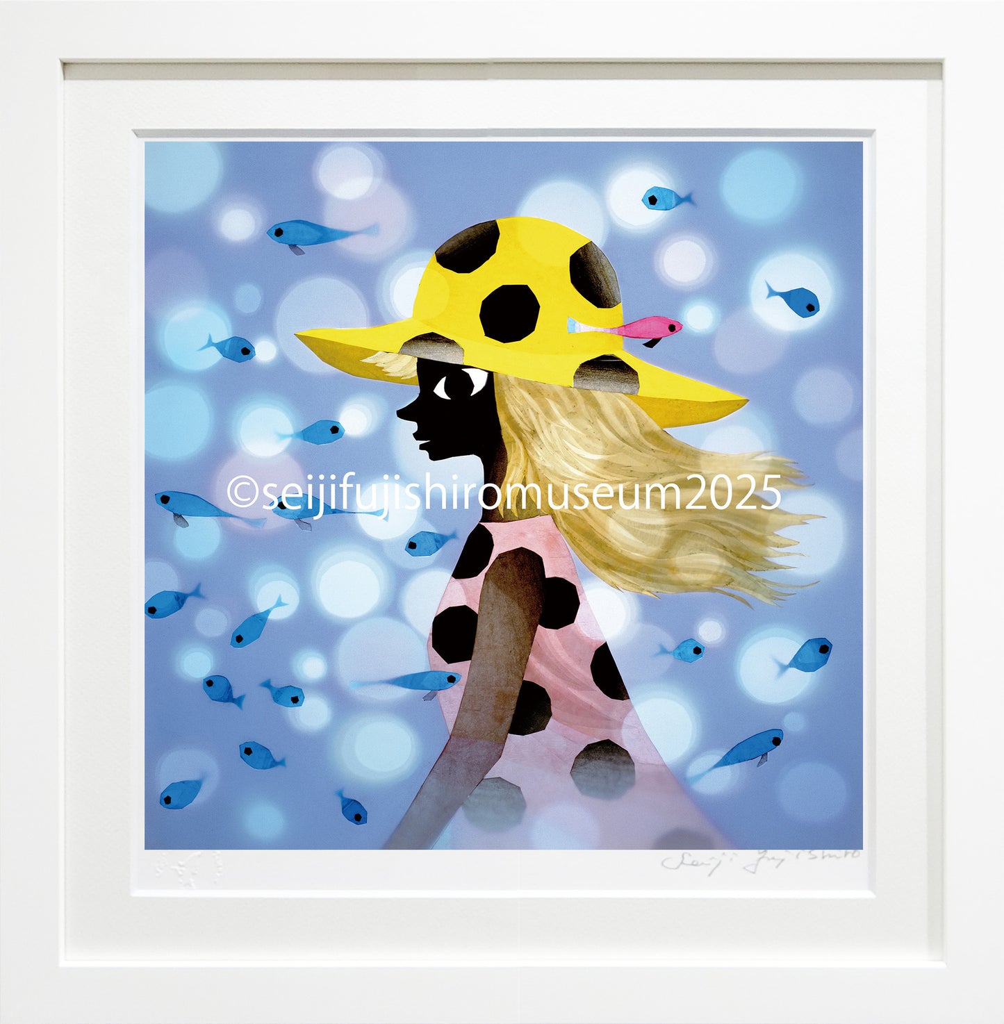 「夏魚しました」FSM-219 ジクレー版画