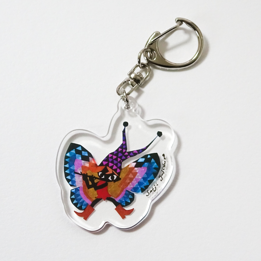 アクリルキーホルダー(ちょうちょ)