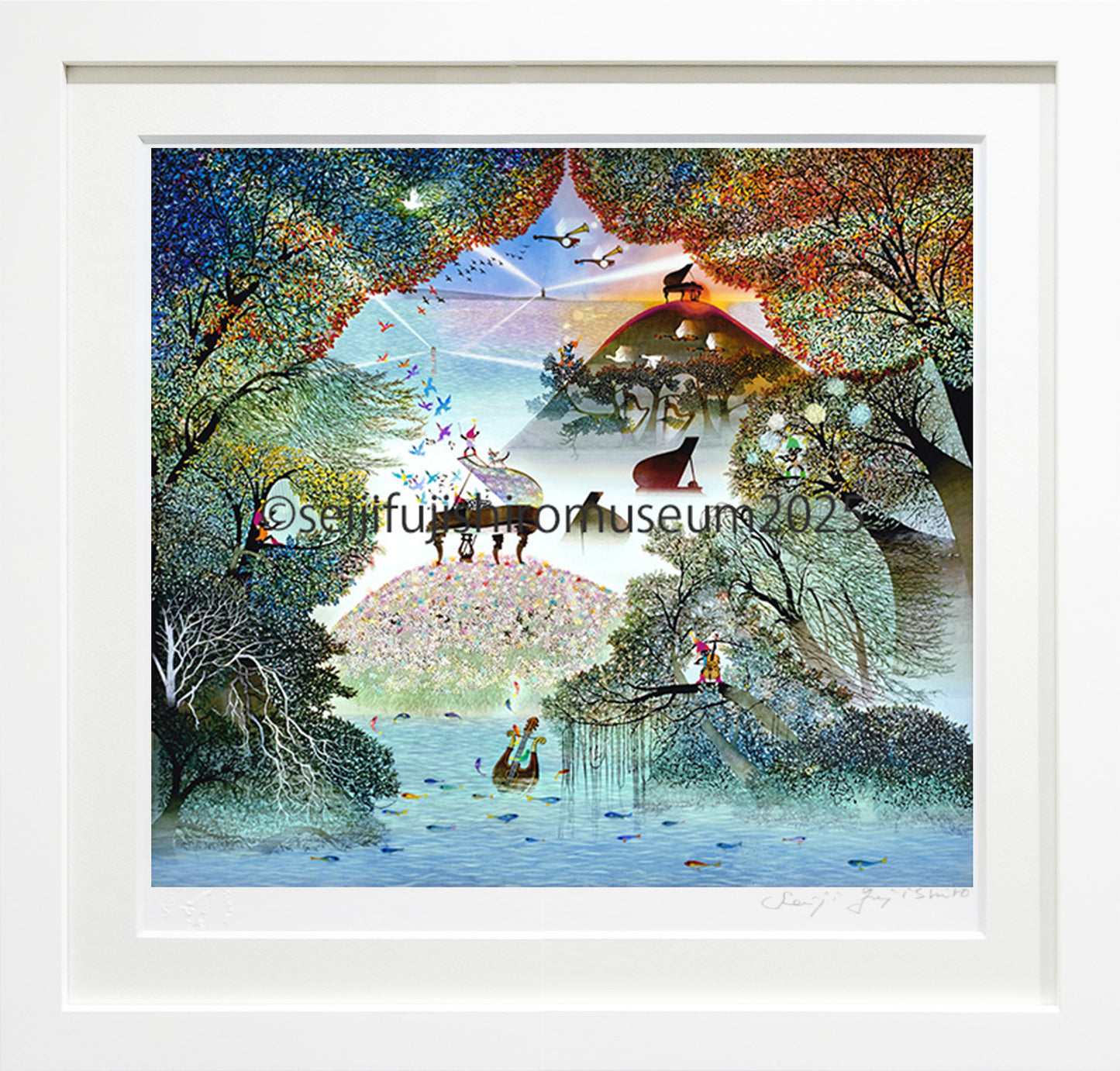 「リーフがそよぐシンフォニー」FSM-209,210 ジクレー版画