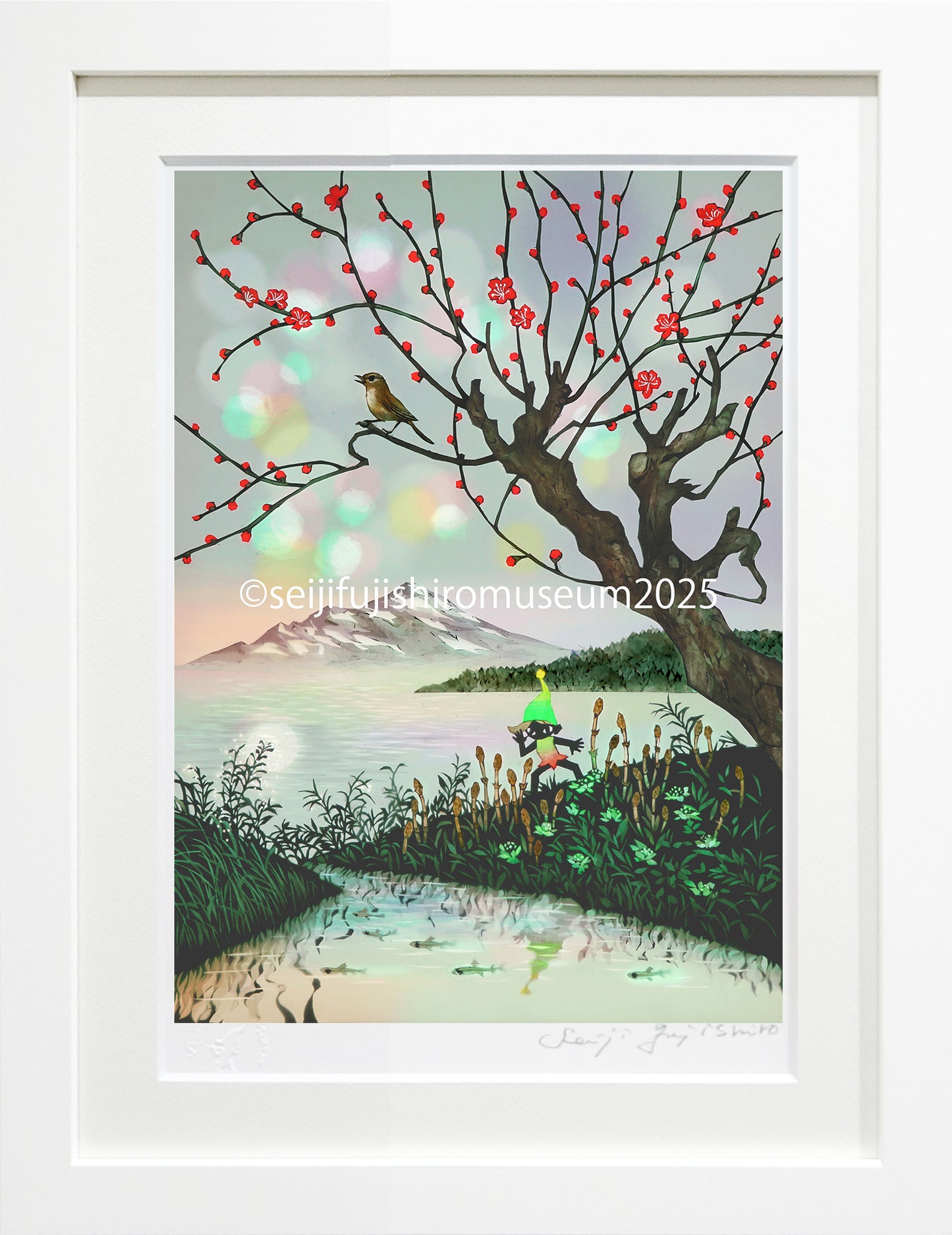 「若水 初音」FSM-120,121 ジクレー版画