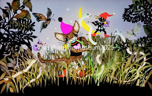 「アビーとシャーファミリーの演奏会」FSM-362,363,364 ジクレー版画