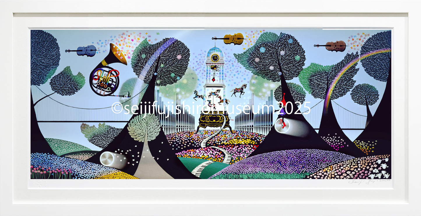 「花園のシンフォニー」FSM-71,72 ジクレー版画