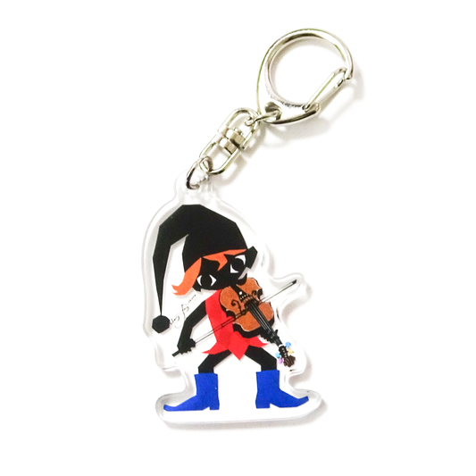 アクリルキーホルダー(ヴァイオリン)