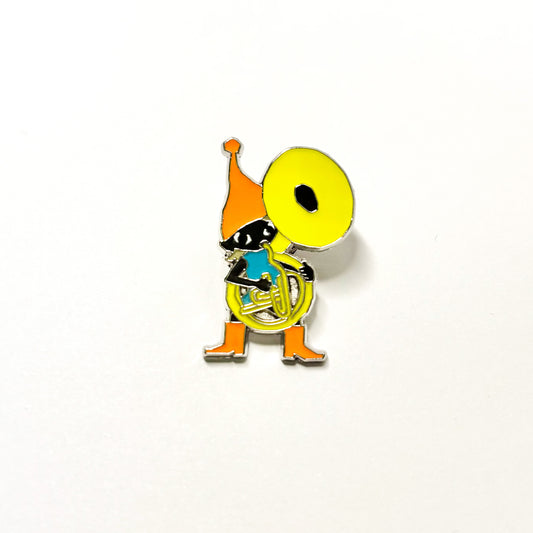 ピンズ「オレンジ チューバ」