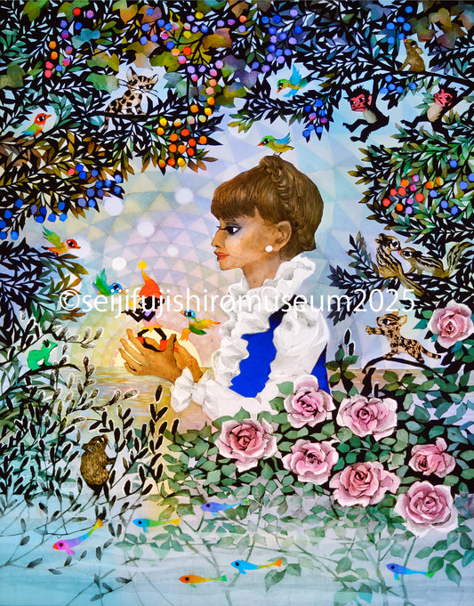 「優しいおひさまの徹子さん」FSM-140ジクレー版画