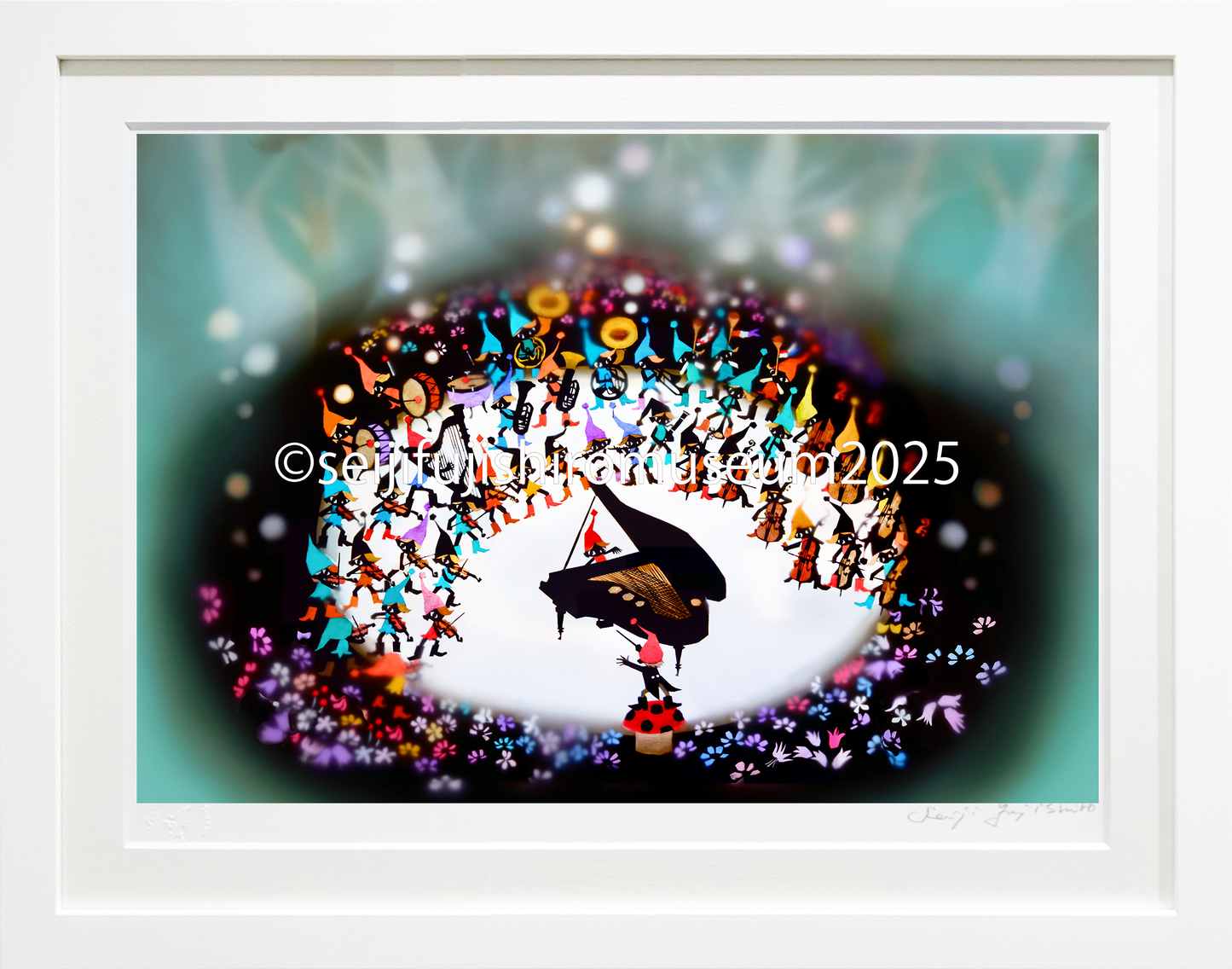 「こびとのオーケストラ」FSM-204 ジクレー版画