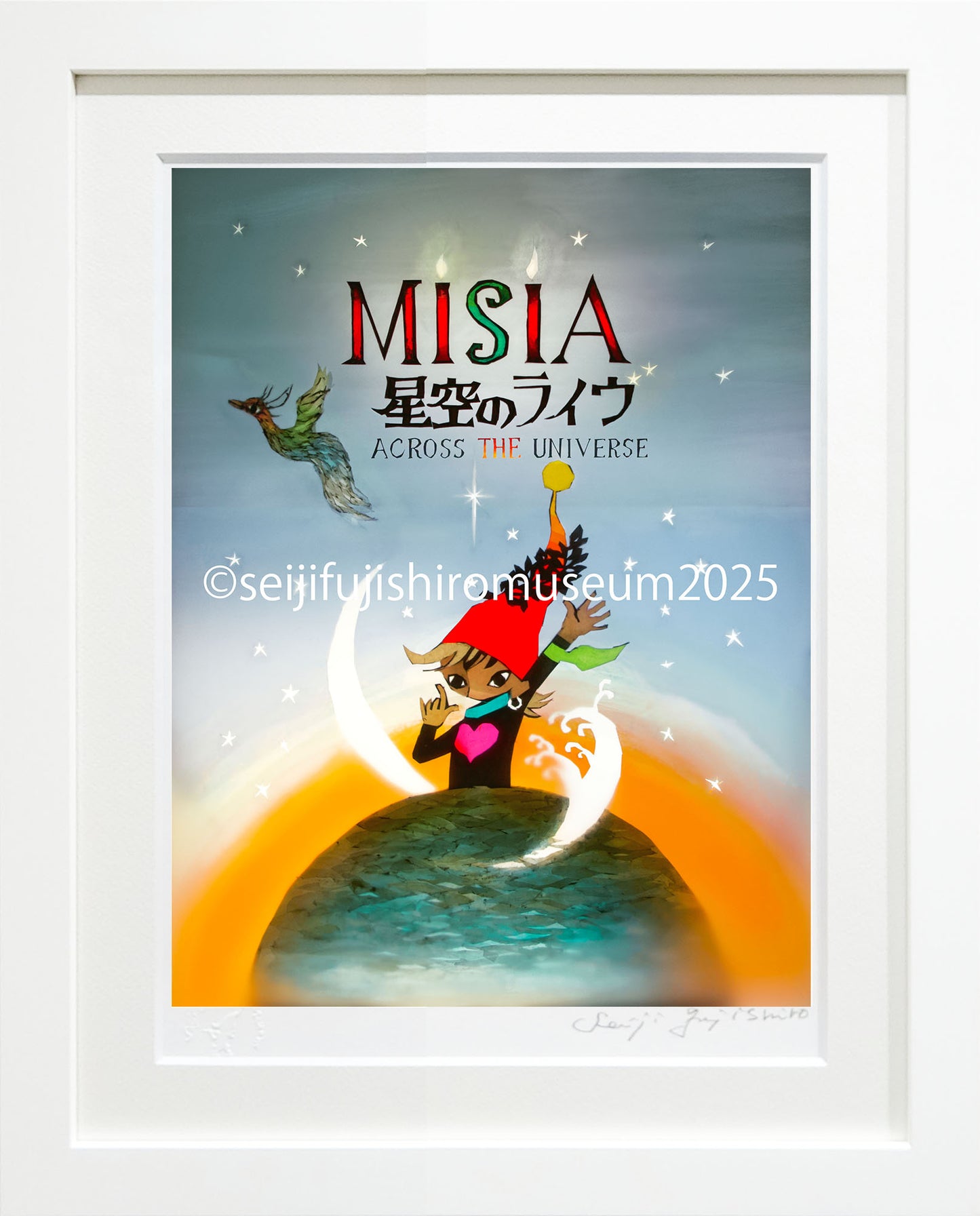 「Earth 天使の歌声MISIA」FSM-251 ジクレー版画