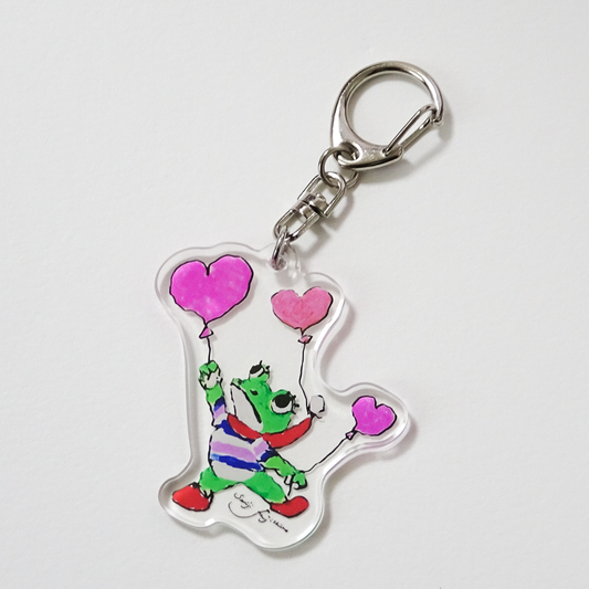 アクリルキーホルダー(ケロヨン)