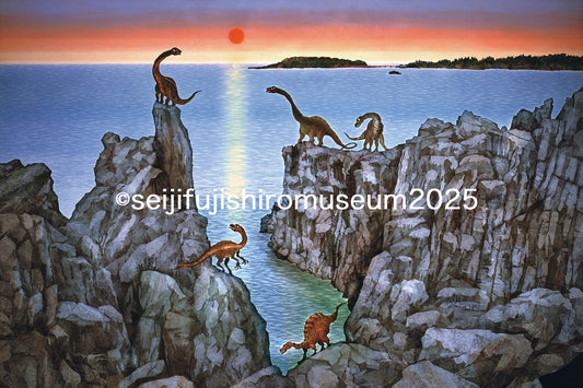 「東尋坊」FSM-342,343ジクレー版画