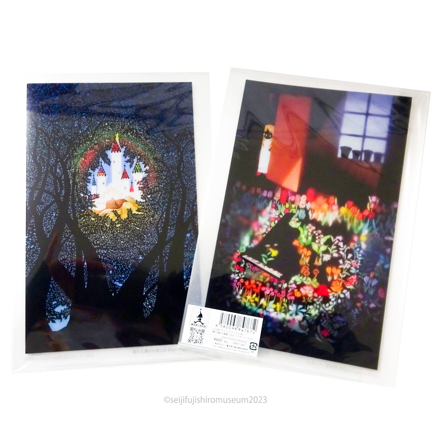 クリアファイルA5サイズ「眠れる森のお姫さま」/「小さいイーダの花」