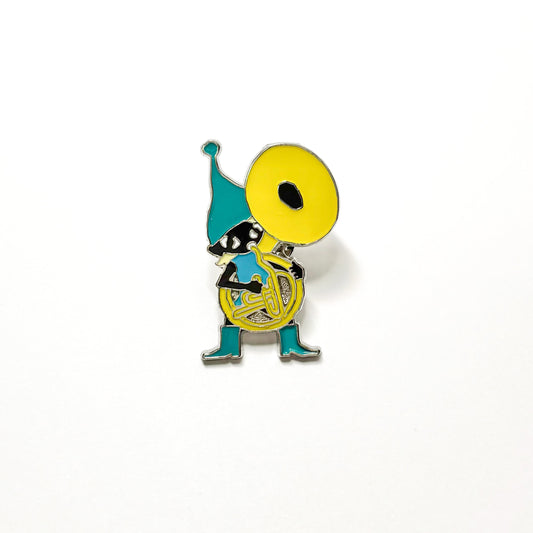 ピンズ「緑 チューバ」