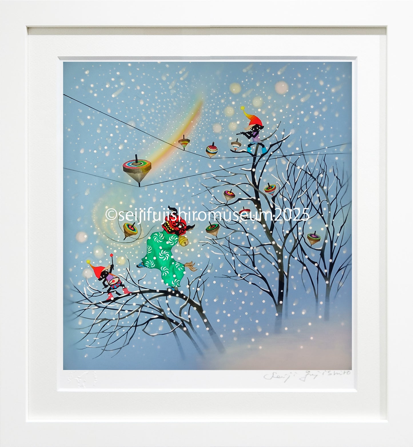 「風花時折」FSM-114,115 ジクレー版画