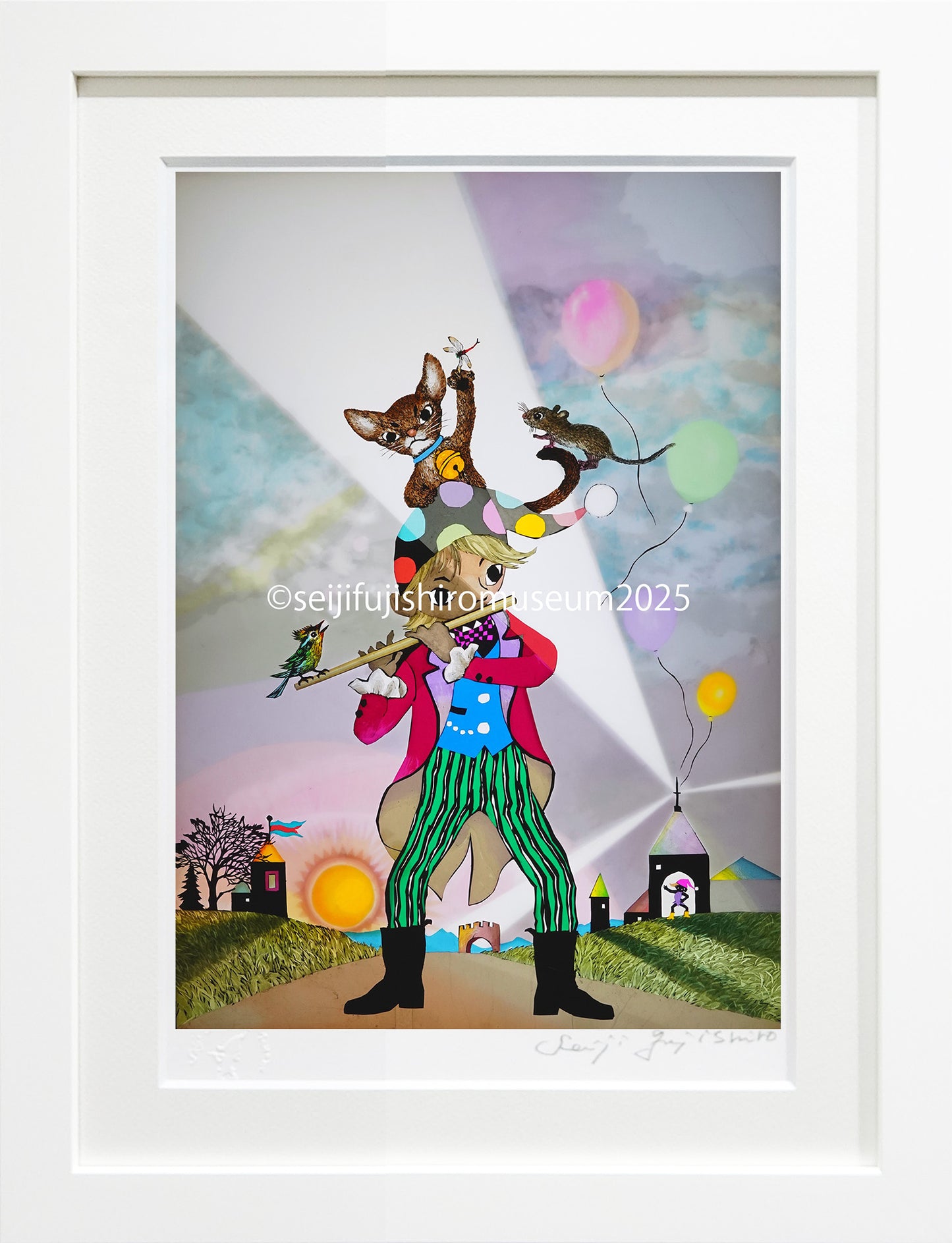 「ミラクルアビーとミラクルボーイ」FSM-372,373 ジクレー版画