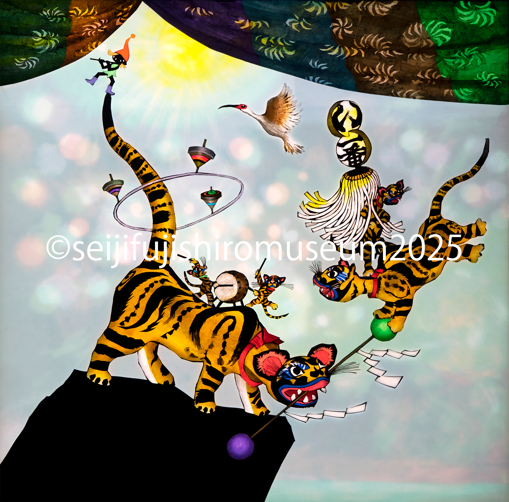 いの一番 出雲張子 虎は行く勝」FSM-257/258/259/260/261/262 ジクレー