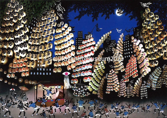 「竿燈まつり」ポストカード