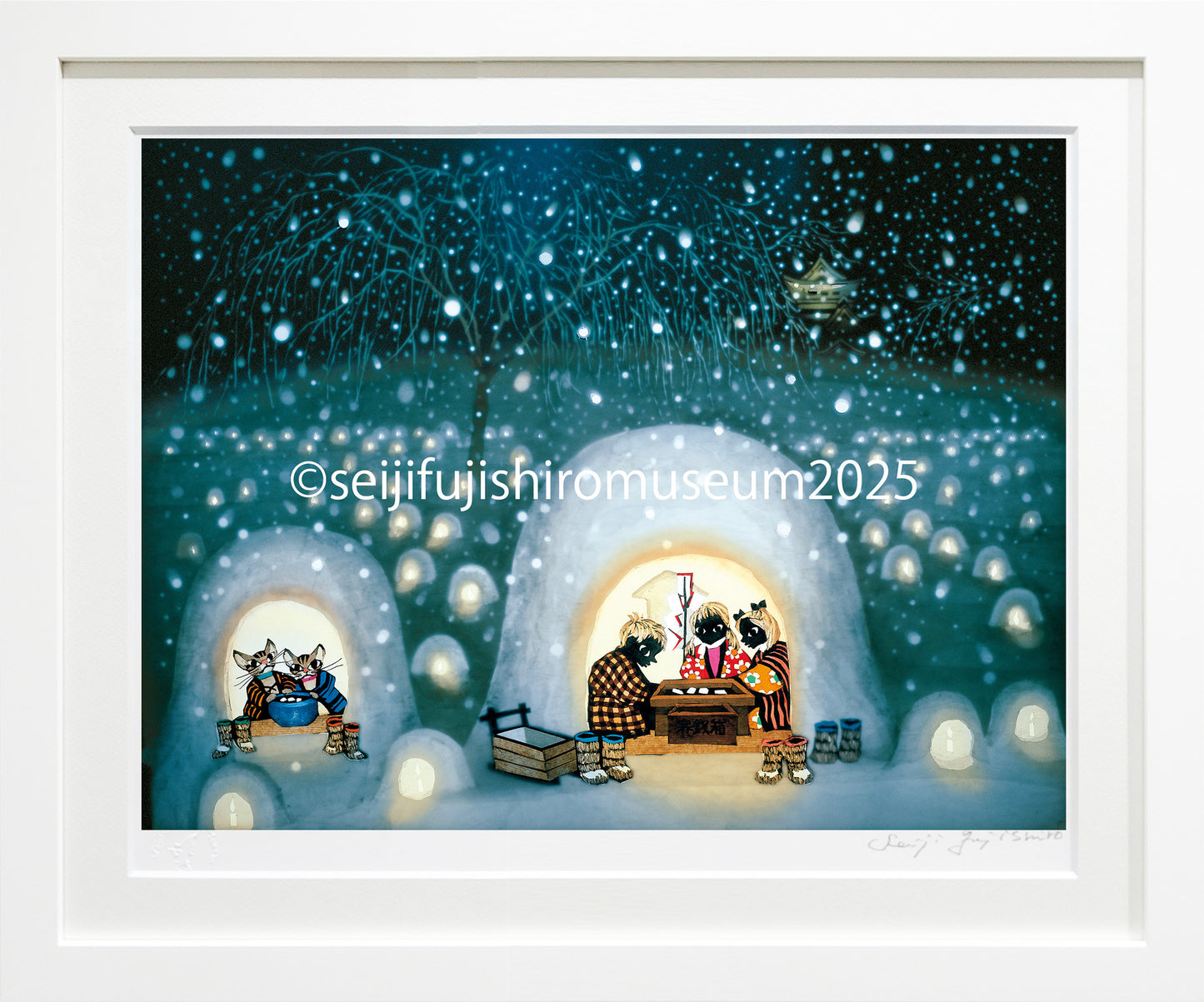 「横手の雪まつり」FSM-236 ジクレー版画