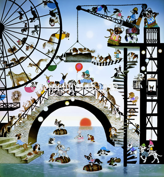 「ワンワン共和国」FSM-145 ジクレー版画