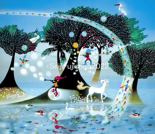 「生きるよろこび」FSM-81,89 ジクレー版画