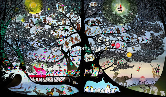 「生きるよろこび(2011)」FSM-4 ジクレー版画