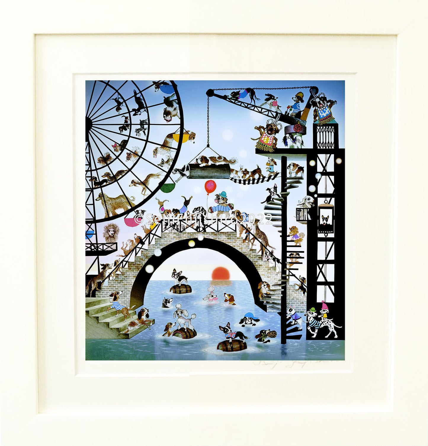 「ワンワン共和国」FSM-145 ジクレー版画