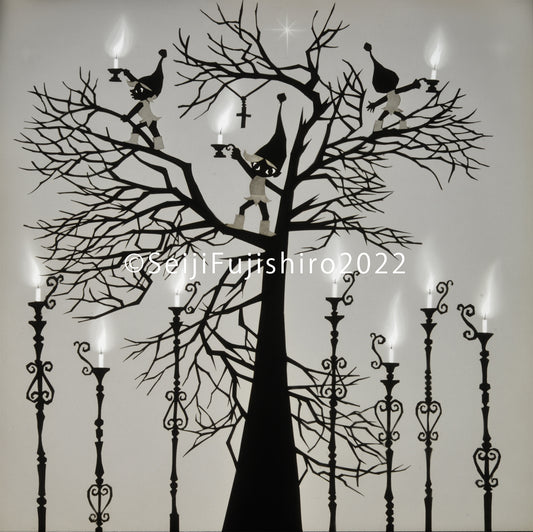 「キャンドルの約束」FSM-70 ジクレー版画