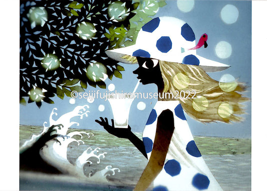 「夏の少女」ポストカード