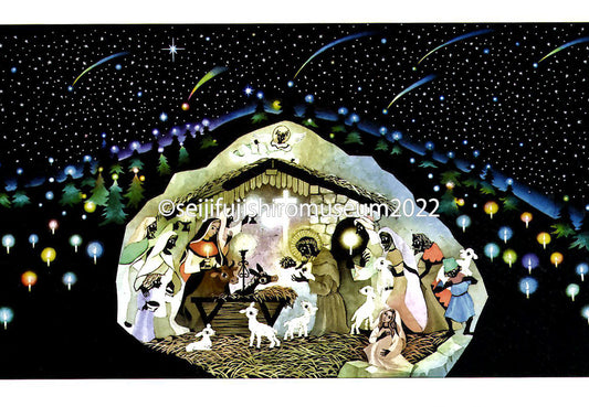 「グレッチオの馬小屋」ポストカード