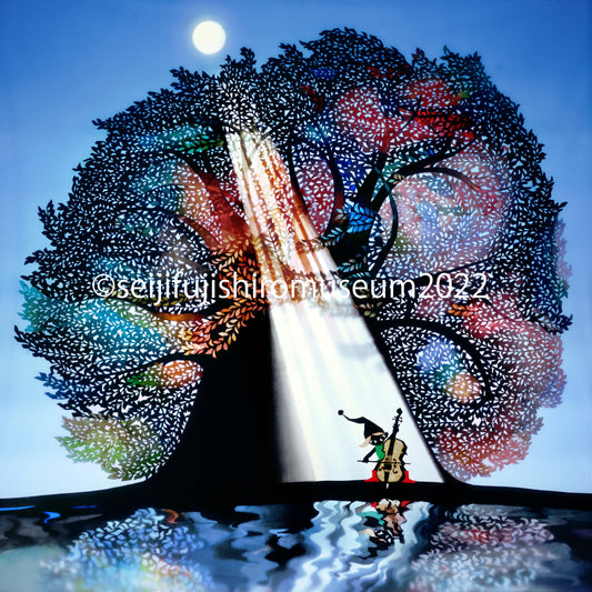 「月光の響」FSM-1,2 ジクレー版画