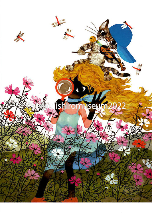 「コスモスはうたう」ポストカード