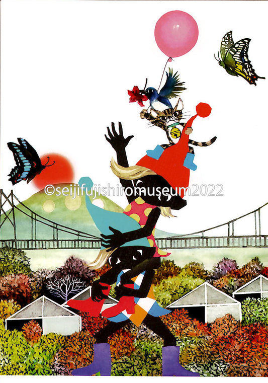 「那須のこびとたちとオオルリ」ポストカード