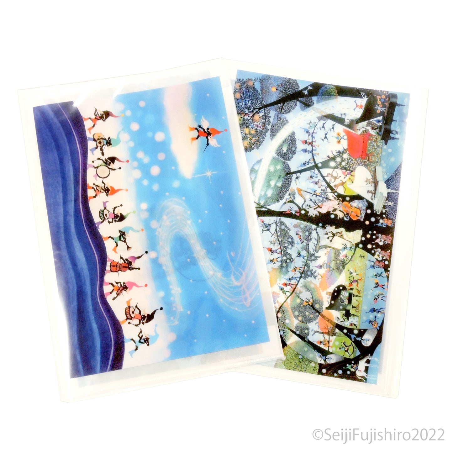 クリアファイルA4サイズ「こびとの楽園」/「こびとのドレミファソラシド」