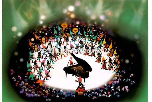 「こびとのオーケストラ」ポストカード