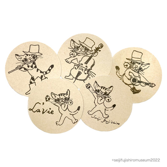 ラ・ビーカフェ オリジナルコースター