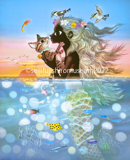 「夕陽の中の愛の奇跡」FSM-24 ジクレー版画