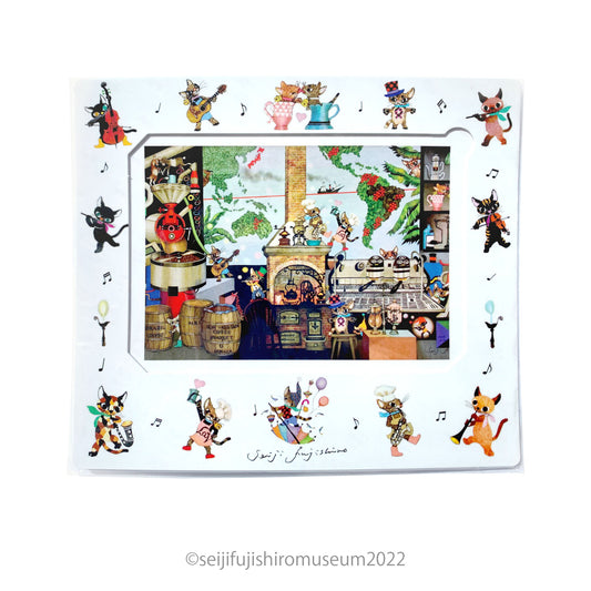 「ラ・ビーコーヒー」ポストカードフレーム