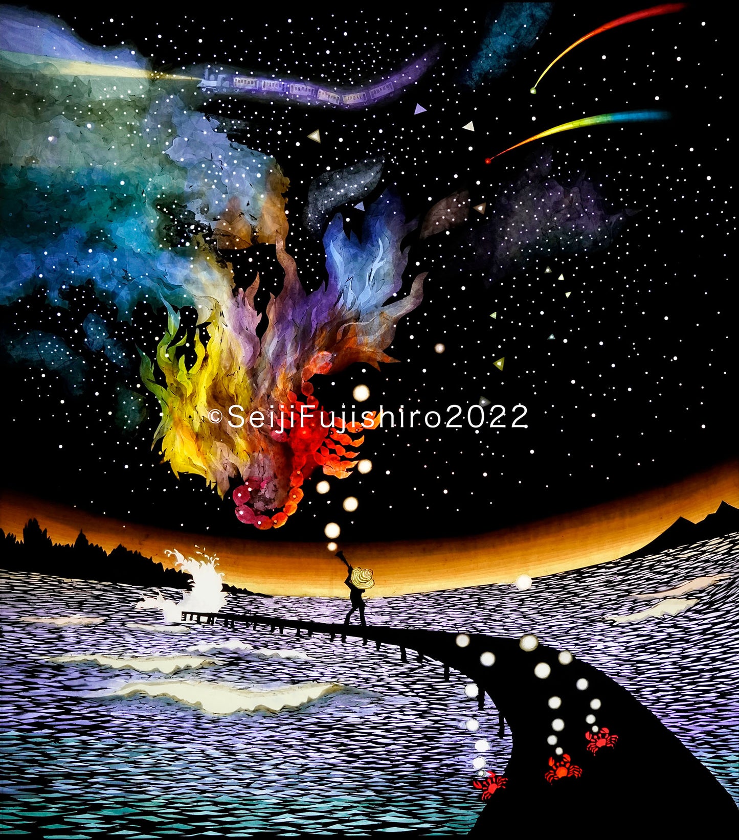 「旱星 盛夏」FSM-139 ジクレー版画