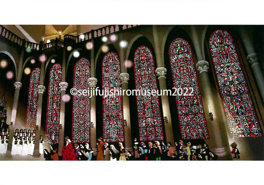 「クリスマスの鐘」ポストカード