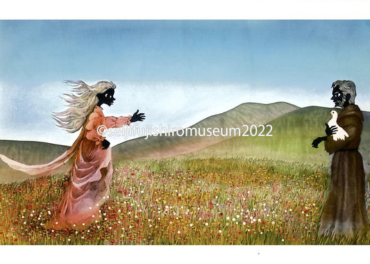 「クララとの出会い」ポストカード