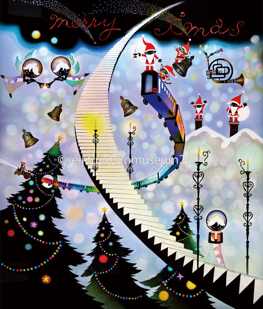 「メリークリスマス　光の祈り」FSM-58 ジクレー版画
