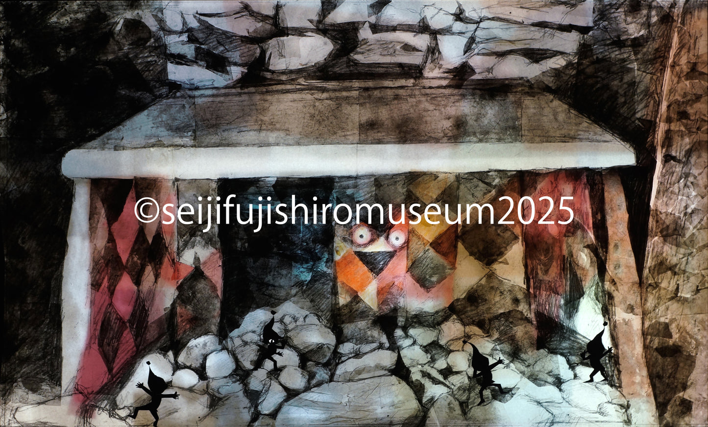 「チブサン古墳」FSM-353　ジクレー版画