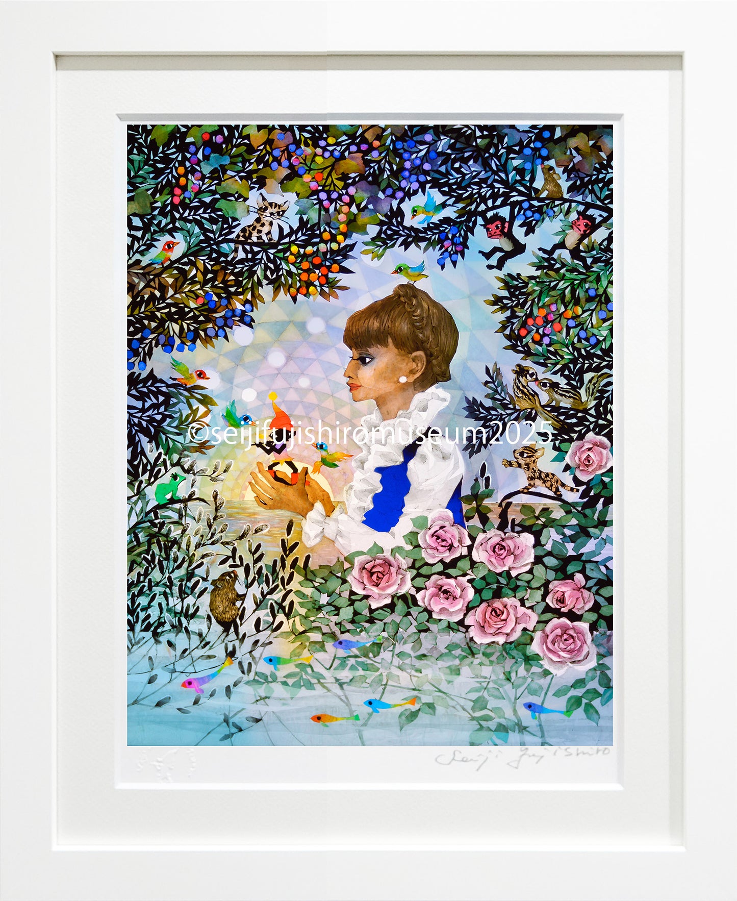 「優しいおひさまの徹子さん」FSM-140ジクレー版画