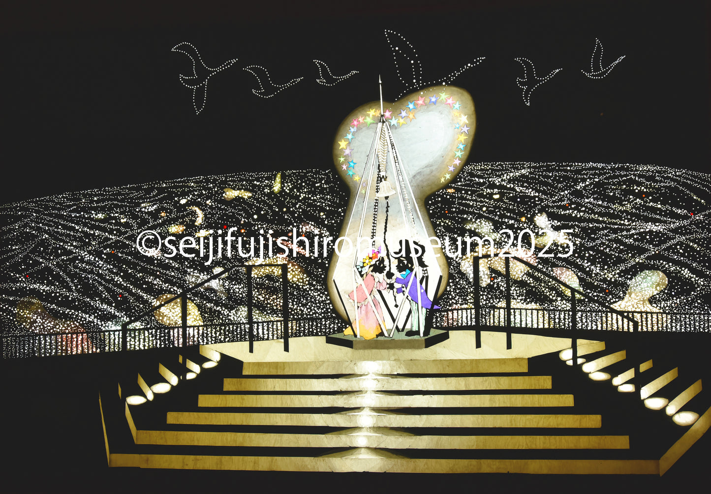 「恋人の聖地 幸せの鐘」FSM-17 ジクレー版画