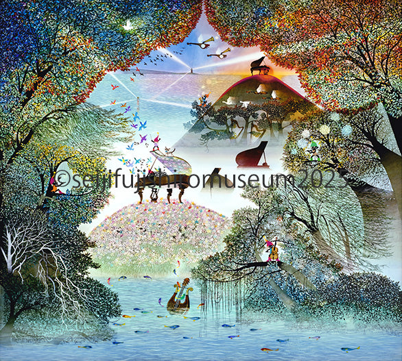 「リーフがそよぐシンフォニー」FSM-209,210 ジクレー版画