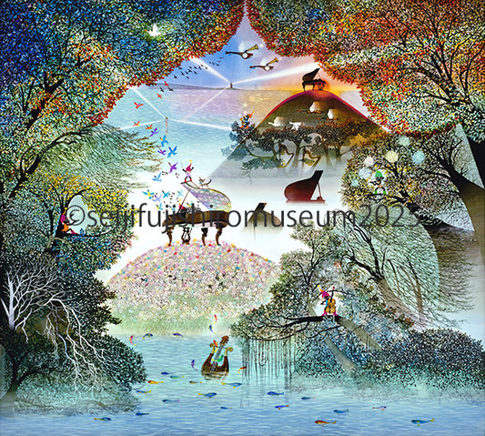 「リーフがそよぐシンフォニー」FSM-209,210 ジクレー版画