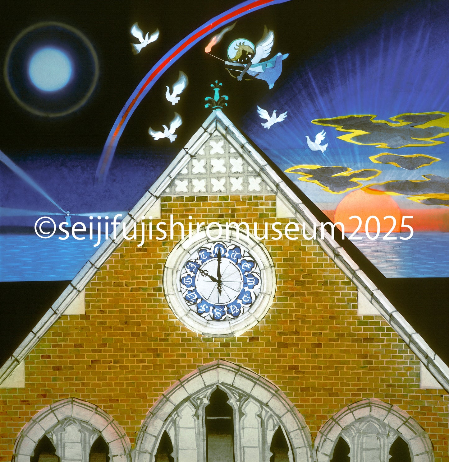 「光陰矢の如し」FSM-356,357 ジクレー版画